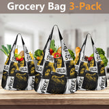 3 Pack of Grocery Bags