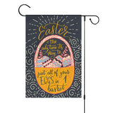 Satin Garden Flags 12X18 In