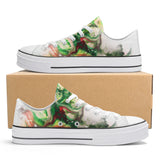 Green Goo Mens Classic Low Top Canvas Shoes