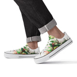 Green Goo Mens Classic Low Top Canvas Shoes