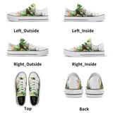 Green Goo Mens Classic Low Top Canvas Shoes