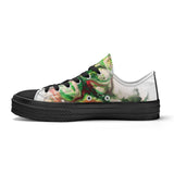 Green Goo Mens Classic Low Top Canvas Shoes