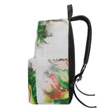 Green Goo All Over Print Cotton Backpack