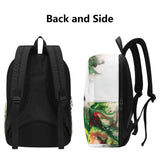 Green Goo New Half Printing Laptop Backpack