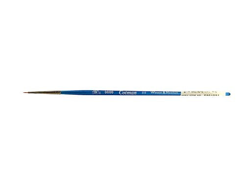 Winsor & Newton Cotman Water Colour Series 111 Short Handle Synthetic Brush - Round #0000
