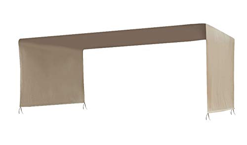 BenefitUSA 18' x 8.2' Universal Replacement Canopy for Pergola Structure (Beige)