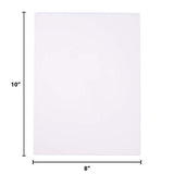 Horizon Group USA Painting Panel Canvas Boards, 8x10, Pack of 6 (96889)