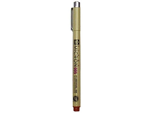Sakura SAKXSDK005.12 PigmaMicronPenBulk20mmBrown Pigma Micron Pen Bulk .20mm Brown