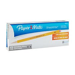 Paper Mate Sharpwriter 0.7mm Mechanical Pencils, 2 Pack 24 Total Yellow Pencils (3030131)