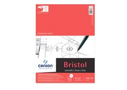 Canson Foundation Series 9 x 12 Inches Foundation Bristol Sheet Pad - C702-4600