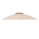 Garden Winds Replacement Canopy Top Cover for Westbrook Gazebo - Riplock 350 - Beige