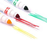 Crayola 12 Ct Ultra-Clean Washable Markers, 2 Pack, Includes 5 Color Flag Set