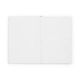 Minimalism Art | Premium Edition Notebook Journal, Medium A5 5.8"x8.3", Dotted, Hard Cover, White, 234 Numbered Pages, Gusseted Pocket, Ribbon Bookmark, Ink-Proof Paper 120gsm | San Francisco