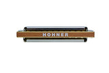 Hohner Marine Band 1896 Harmonica - Key of D Bundle with Zip Case, Instructional Manual, and Austin Bazaar Polishing Cloth