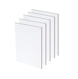Canvas Panels Multi Pack 10x10, Professional Cotton Canvas Panel Boards for Acrylic, Oil, Watercolor, Beginner and Professional Art Media (10x10 Five Pack)