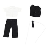 Yiju 1: 12 Ob11 Doll Clothes and Accessories , Black