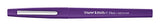 Paper Mate Flair Felt Tip Pens, Medium Point (0.7mm), Purple, 12 Count