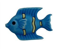 Buttons Galore Tropical Fish Bulk 3D - 25 Buttons