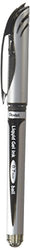 Pentel EnerGel Deluxe Liquid Gel Pen, Medium Line, Metal Tip, Black Ink, Box of 12 (BL57-A)