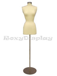 (BS-04+JF-F2/4W ROXYDISPLAY™ New Design Female Body Form Size 2-4 with Base