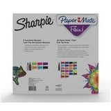 Sharpie Permanent Markers & Paper Mate Flair Box New Doodling Kit 28 count