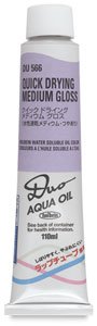 Holbein Duo Aqua Oil Quick Dry Gloss Paste 110ml