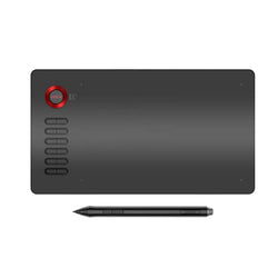 Graphic Drawing Tablet Linux and Android Supported VEIKK A15 Digital Drawing Pad with 12 Express Keys 10 x 6 Inch Pen Tablet Battery-Free Stylus 8192 Levels - Red