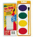 Binney & Smith Crayola(R) So Big(TM) Washable Watercolor Set, Set Of 4 Colors