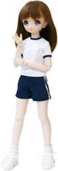 Petite Marie Japan for 1/4 Doll 16 inch 40cm MDD (Mini Dollfie Dream) BJD Quarter Pants Sportswear Doll Clothes with White Lines (Blue) [No.0170] Clothes Only not Include Doll