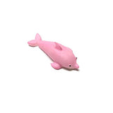 10pcs Artificial Animal Accessories Clay Pink Dolphin Packs Miniature Figurine Mini Decorative for Ornament Craft DIY Dollhouse