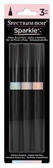 Spectrum Noir Sparkle 3 PC Glitter Brush Pen Perfect Pastels