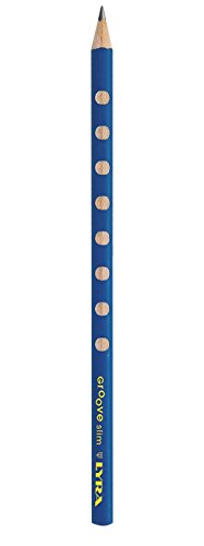 Lyra Groove Slim 1763480 Pencils Graphite B in Round Plastic Pot 48 Pencils