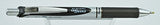 Pentel EnerGel RTX Deluxe Retractable Liquid Gel Pen, Fine .7mm Metal Tip, Black Ink, Silver Barrel