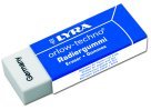Lyra Orlow-Techno Non-Toxic Plastic Eraser, 62 X 22 X 12 mm, White, Pack of 20