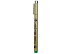 Sakura SAKXSDK005.29 PigmaMicronPenBulk20mmGreen Pigma Micron Pen Bulk .20mm Green