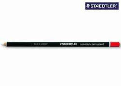 Staedtler Lumocolor Permanentg lasochrom 108 20 Dry Marker Pencil - Black (Pack of 12)