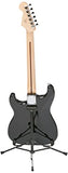 Fender Squier Stratocaster Electric Guitar Beginner Starter Pack, Black, Laurel Fingerboard, Includes Frontman 10G Guitar Amplifier, Padded Gig Bag, Cable, Strap and More