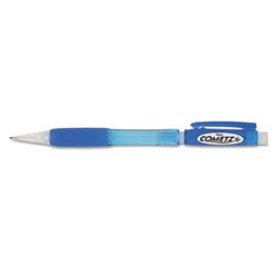 Cometz Mechanical Pencil, HB #2, 0.9 mm, Blue Barrel, Dozen