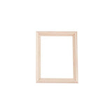 Exceart 6Pcs Wooden Dollhouse Furniture Dollhouse Miniature Photo Frame DIY Dollhouse Furniture for Photo Props Doll House Decor