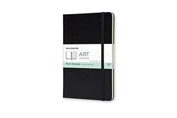 Moleskine Art Music Notebook, Hard Cover, Large (5" x 8.25") Pentagram, Black, 192 Pages
