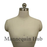 Female Sewing Dress Form Mannequin Fully Pinnable with Magnetic Removable Shoulders on Rolling Base Size 2 (Magnetic Series)