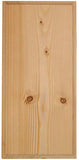 Pine Unfinished Wood Plaques 11.5 inches x 5.5 inches(2 pack), with Keyholes for Hanging Solid not Glued Boards
