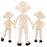 LoveinDIY 1/12 Scale Movable Nude Body Parts 13 Joints for OB11 Dolls DIY Making