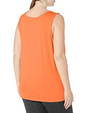 Just My Size Women's Plus-Size Cooldri Tank, Tangy Melon, 2X