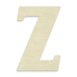 UNFINISHEDWOODCO 23-Inch Unfinished Wood Letter, Large, Letter Z