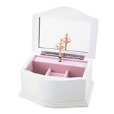 Things Remembered Personalized Girls Small White Musical Jewelry Box with Engraving Included