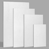 Americanflat Artists Canvas Panels 5x7, 8x10, 9x12, 11x14, Piece Multipack, White (32 Multi-pack)
