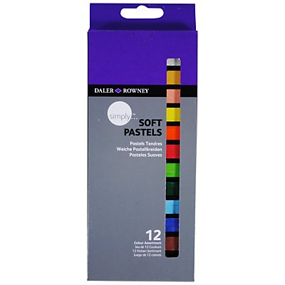 Daler Rowney Simply 12 Soft Pastels
