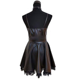 Misa Amane Cosplay Costume, Death Note Dress Full Set Uniform Women Halloween Accessories Leather Skirt
