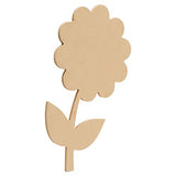 Wood Flower Cutouts, 12-inch x 6.5-inch, Pack of 1 Unfinished Wood Cutout for Painting, Spring Craft, and Easter/Spring Decorations, by Woodpeckers